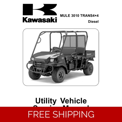 KAWASAKI-MULE-3010-TRANS-4X4-DIESEL-KAF950-E8F-2008-2010 WORKSHOP MANUAL